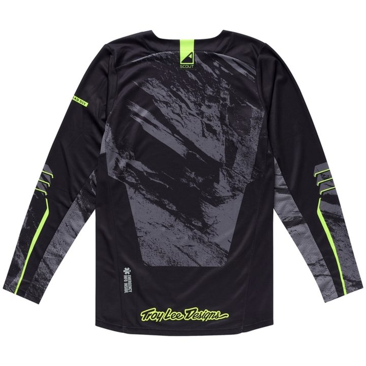 Crosströja Scout GP Pro Slab Svart TROY LEE DESIGNS Small – bild 2