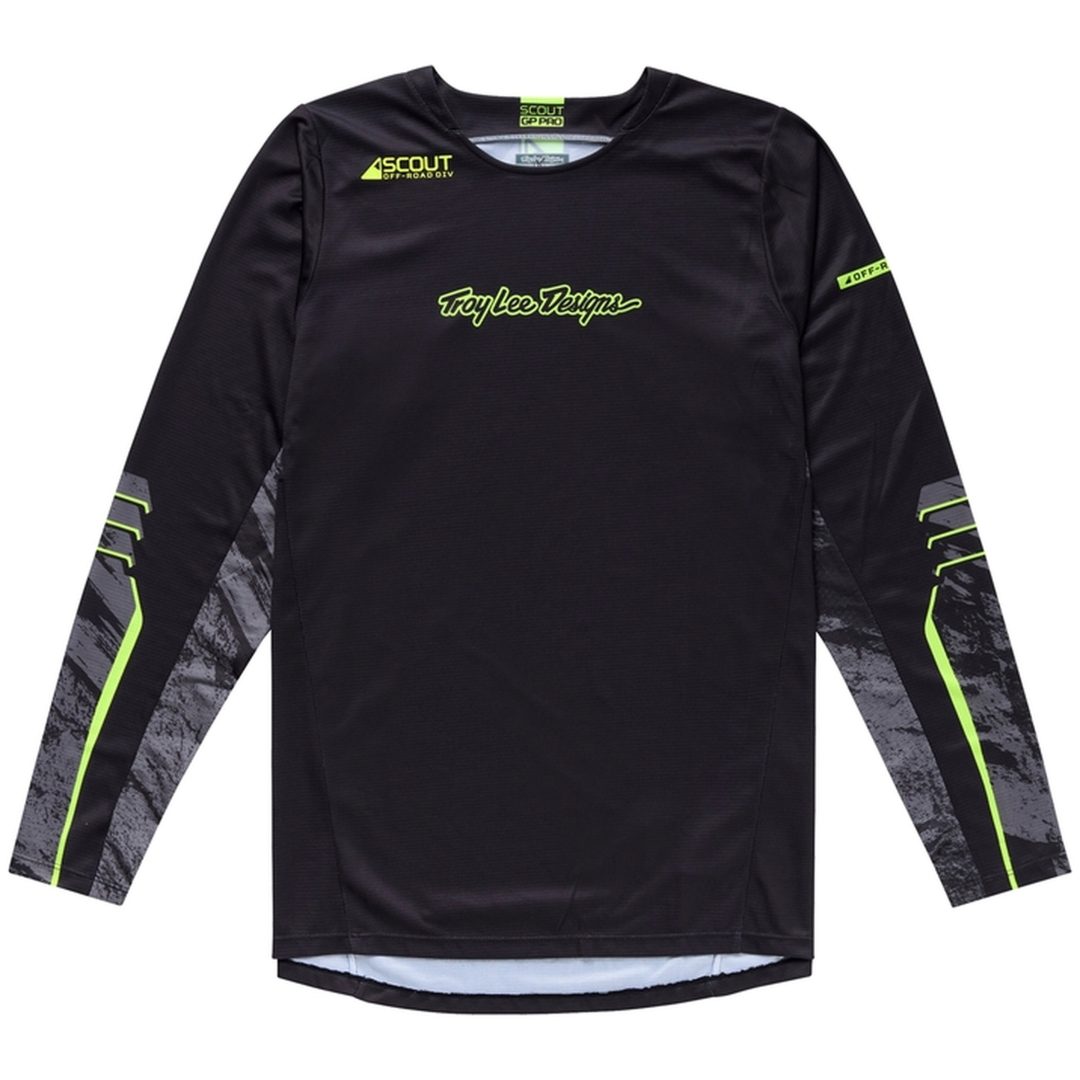 Crosströja Scout GP Pro Slab Svart TROY LEE DESIGNS Small