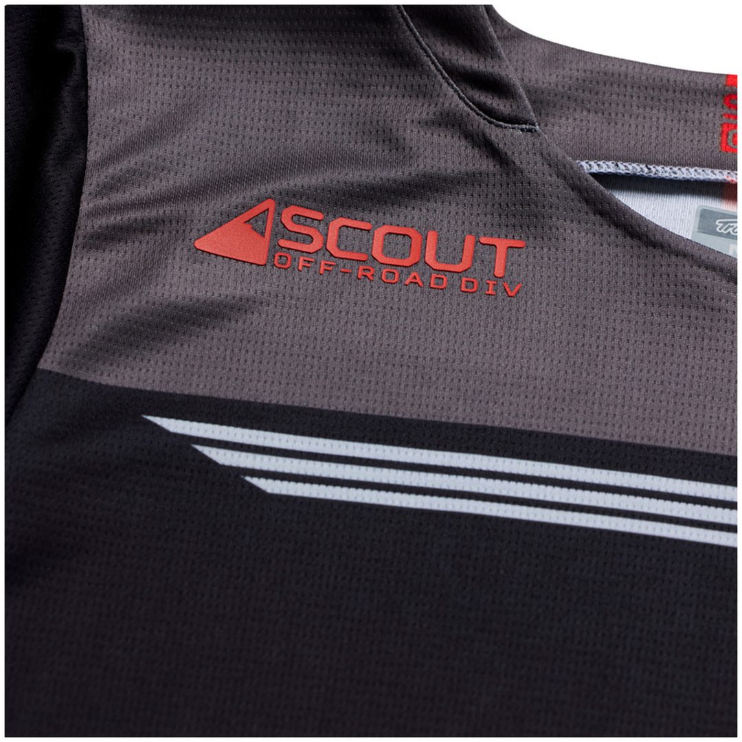Crosströja Scout GP Pro Winged Svart Grå TROY LEE DESIGNS s – bild 5