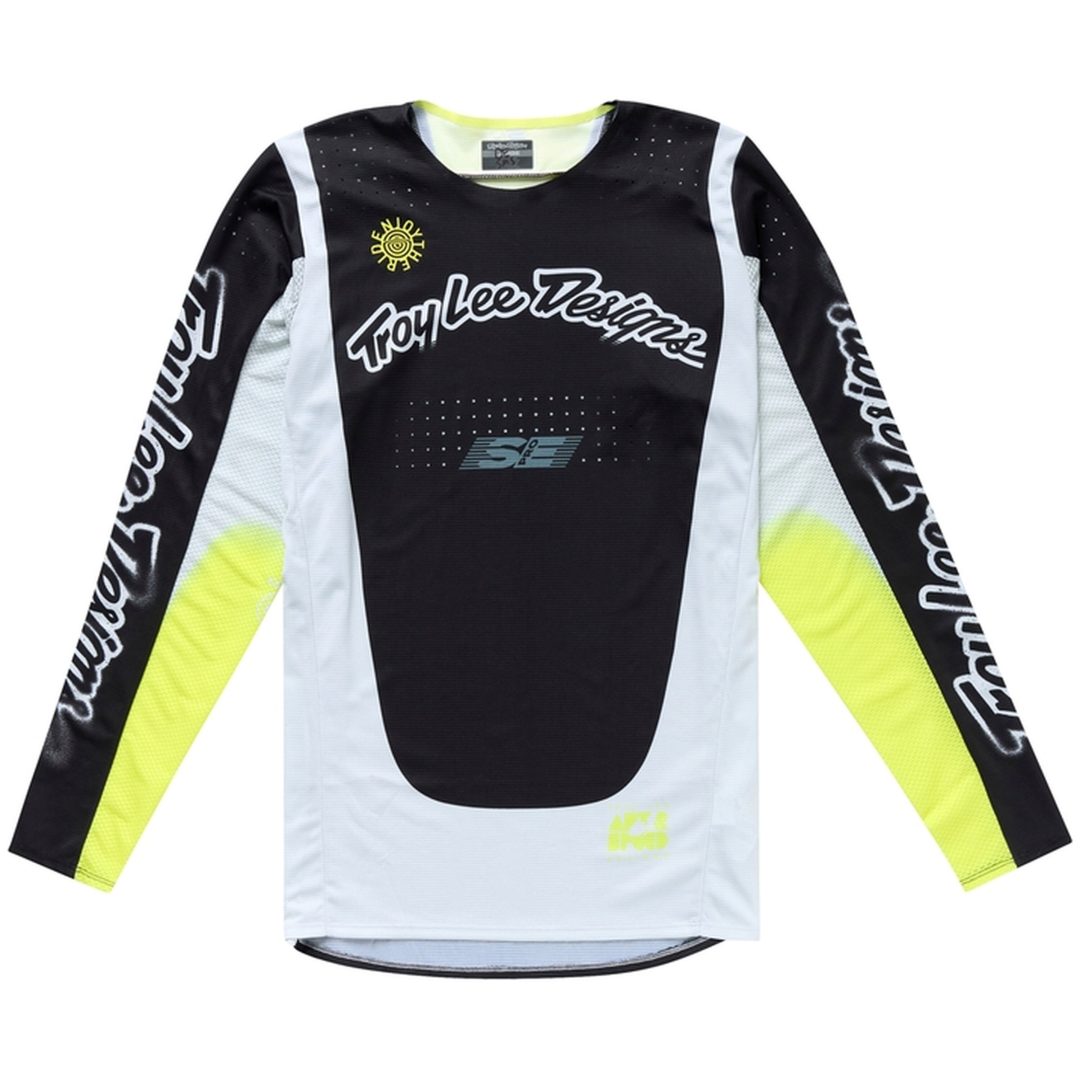 Crosströja SE Pro Roam Antracit/Krita TROY LEE DESIGNS Medium