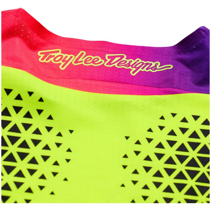 Crosströja SE Ultra Aura Neongul TROY LEE DESIGNS s – bild 9