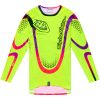 Crosströja SE Ultra Aura Neongul TROY LEE DESIGNS s – miniatyr 1