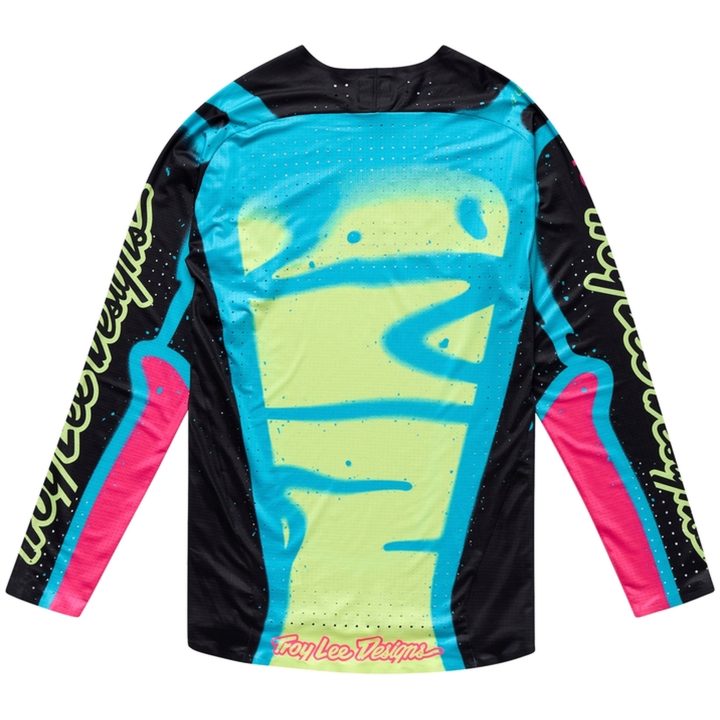 Crosströja SE Ultra Membrane Svart/Gul TROY LEE DESIGNS Large – bild 2