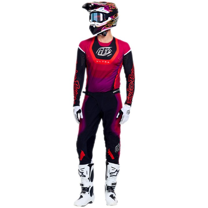 Crosströja SE Ultra Svart Lila TROY LEE DESIGNS s – bild 4