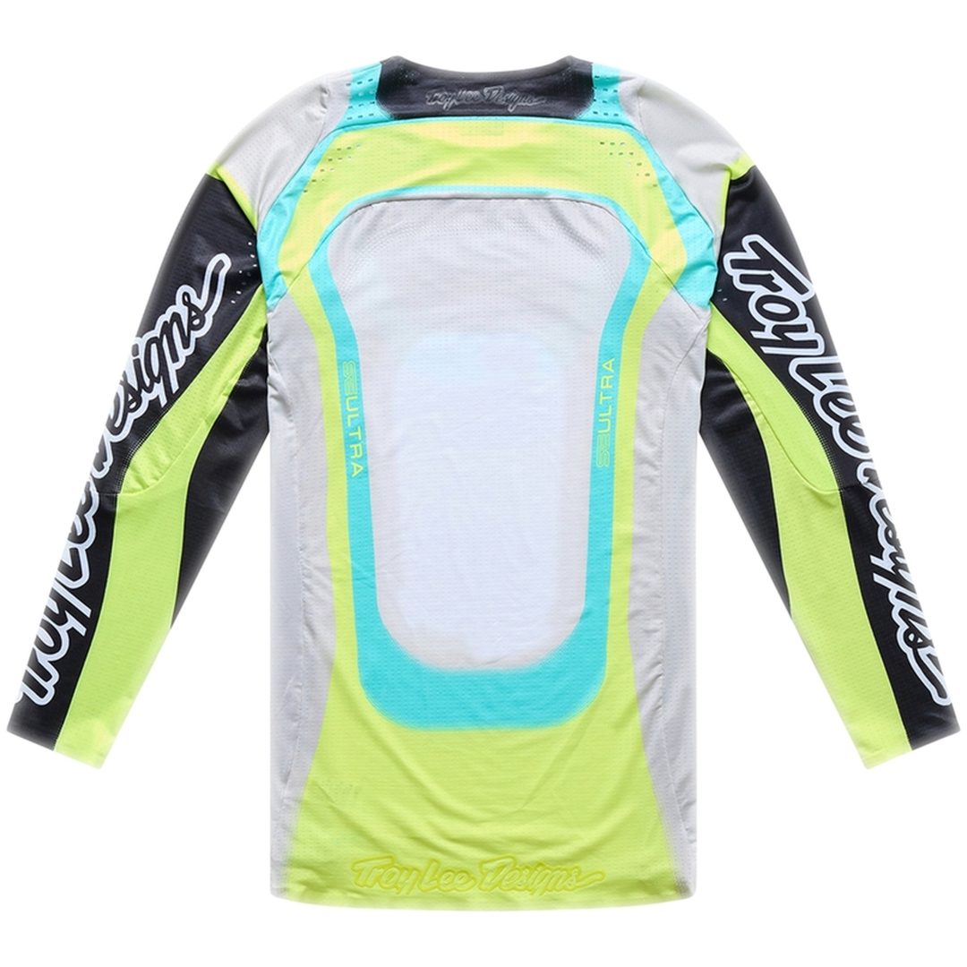 Crosströja SE Ultra Vision Stone Vit Grå TROY LEE DESIGNS L – bild 3