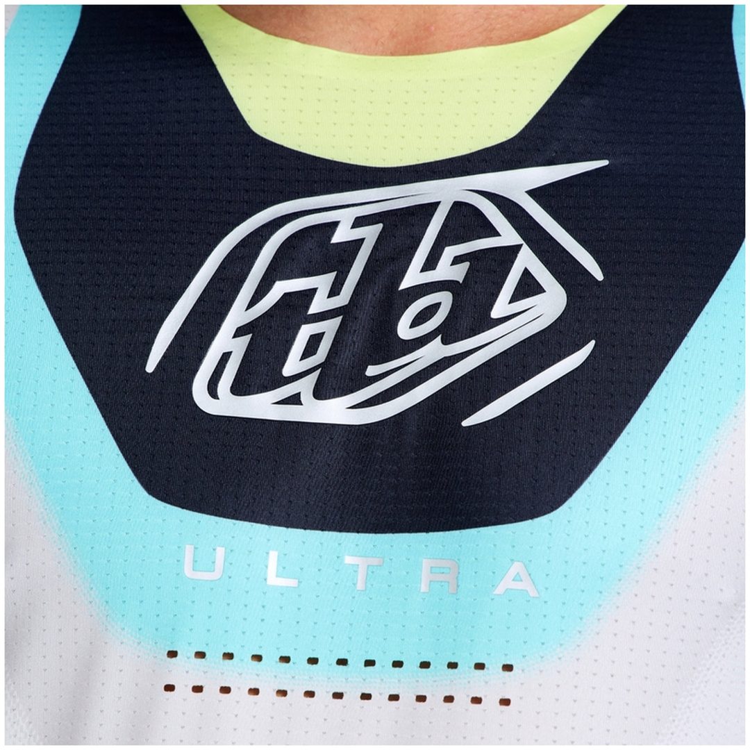 Crosströja SE Ultra Vision Stone Vit Grå TROY LEE DESIGNS L – bild 6