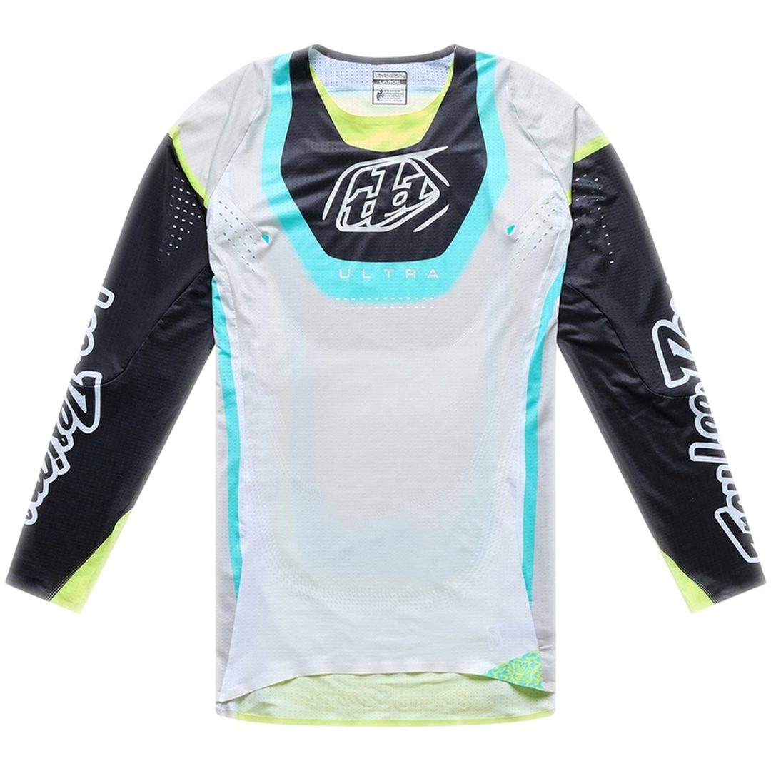 Crosströja SE Ultra Vision Stone Vit Grå TROY LEE DESIGNS L