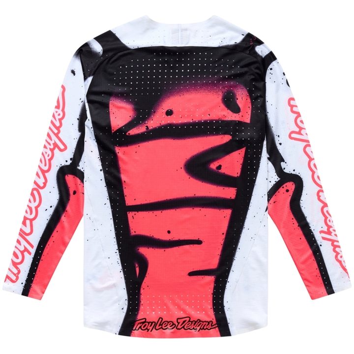 Crosströja SE Ultra Vit Röd TROY LEE DESIGNS XL – bild 2
