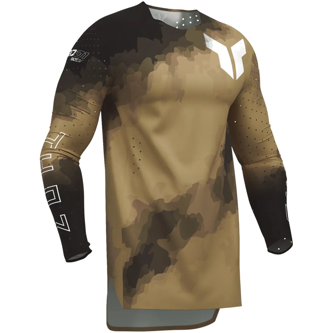 Crosströja Sportmode Carbon Svart/Koppar THOR s