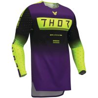 Crosströja Sportmode Geo Svart/Lila THOR