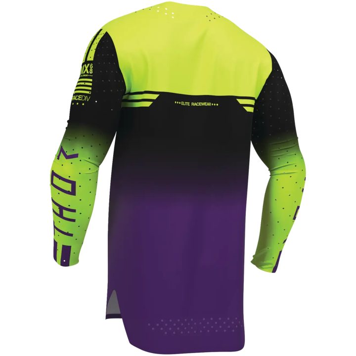 Crosströja Sportmode Geo Svart/Lila THOR M – bild 3