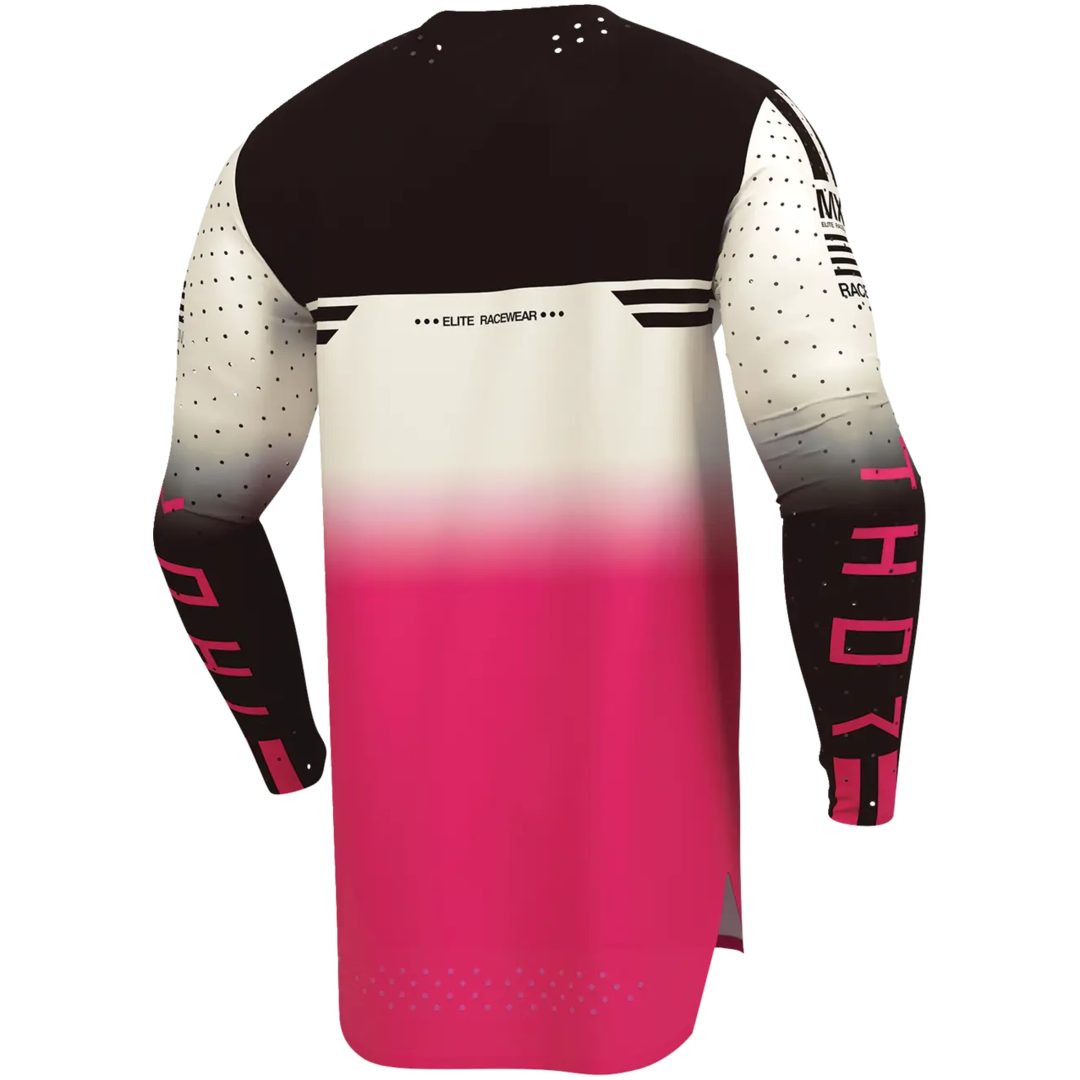 Crosströja Sportmode Geo Vit/Rosa THOR M – bild 2