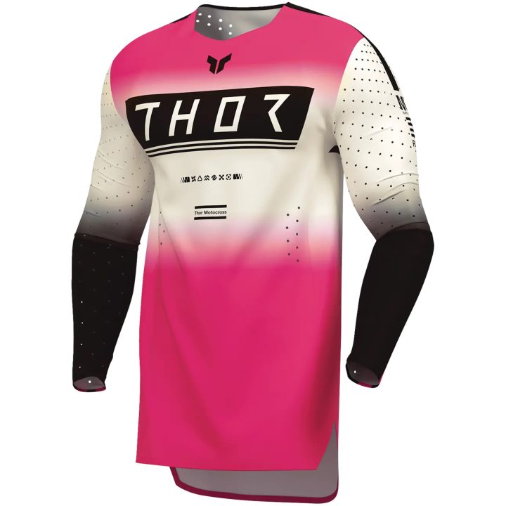 Crosströja Sportmode Geo Vit/Rosa THOR M – bild 7