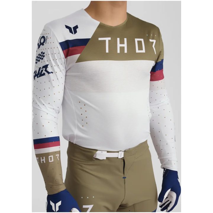 Crosströja Sportmode League Vinröd THOR s – bild 6