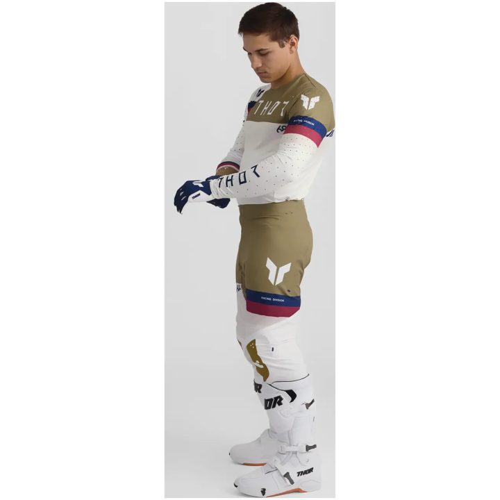 Crosströja Sportmode League Vinröd THOR s – bild 9