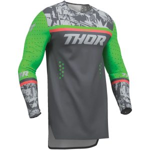 Crosströja Sportmode Punkd Grå Grön THOR
