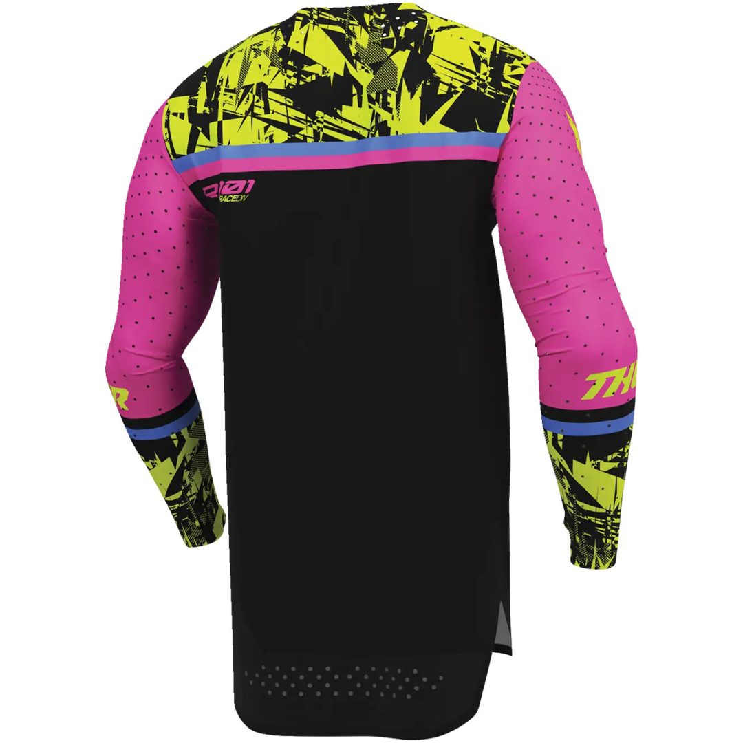 Crosströja Sportmode Punkd Svart Rosa THOR s – bild 2