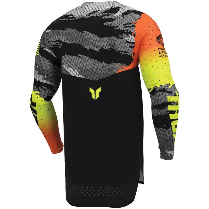 Crosströja Sportmode Recon LE Svart Gul Grå Orange THOR M – bild 2
