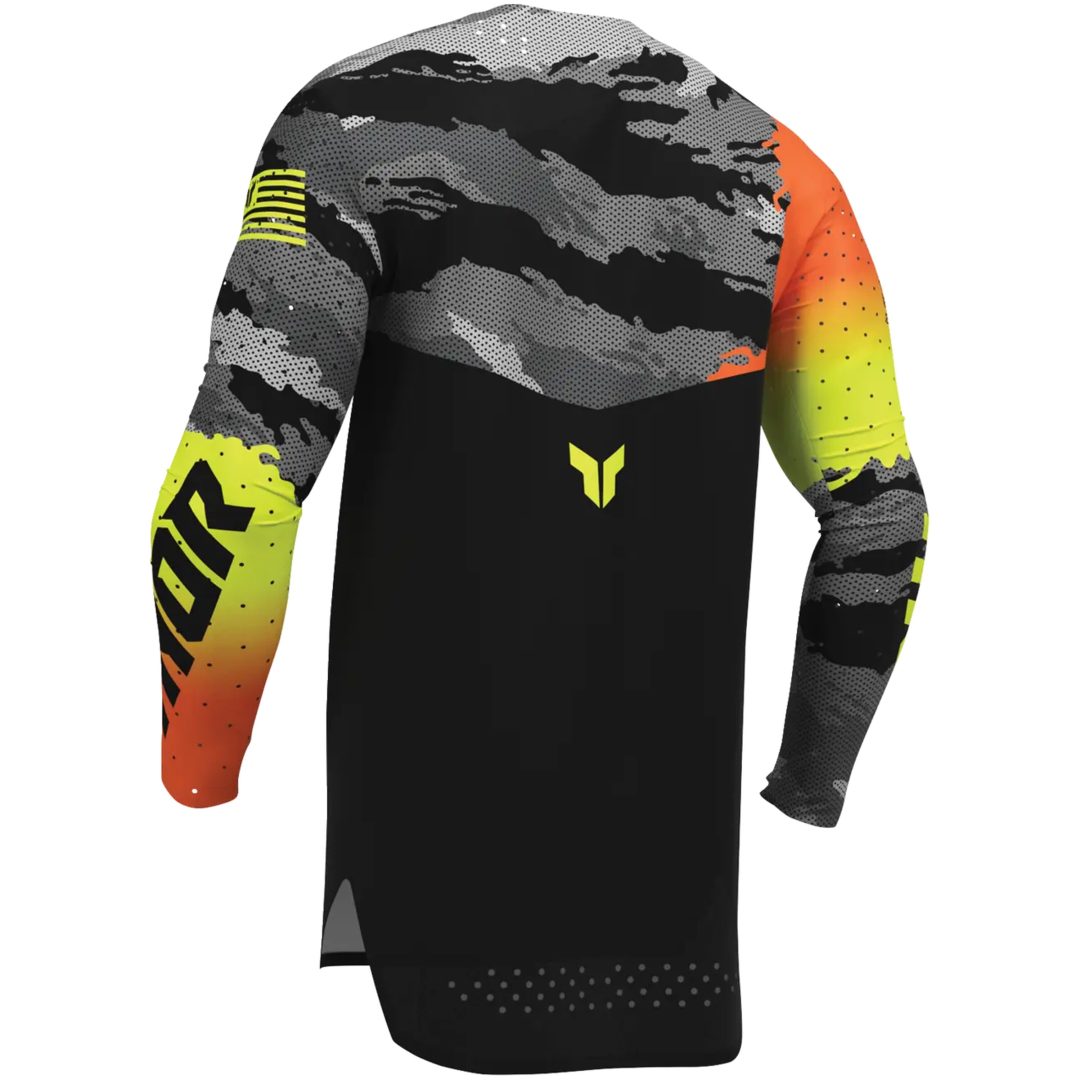 Crosströja Sportmode Recon LE Svart Gul Grå Orange THOR M – bild 3