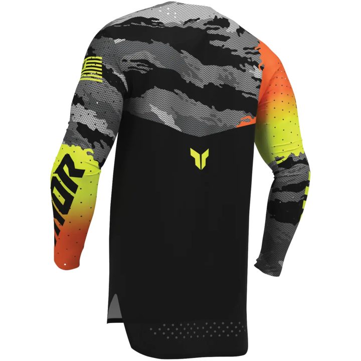 Crosströja Sportmode Recon LE Svart Gul Grå Orange THOR M – bild 3