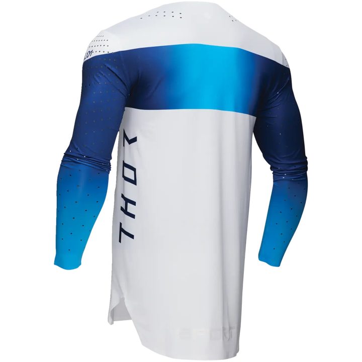 Crosströja Sportmode Strike Blå/marin/vit THOR Large – bild 2