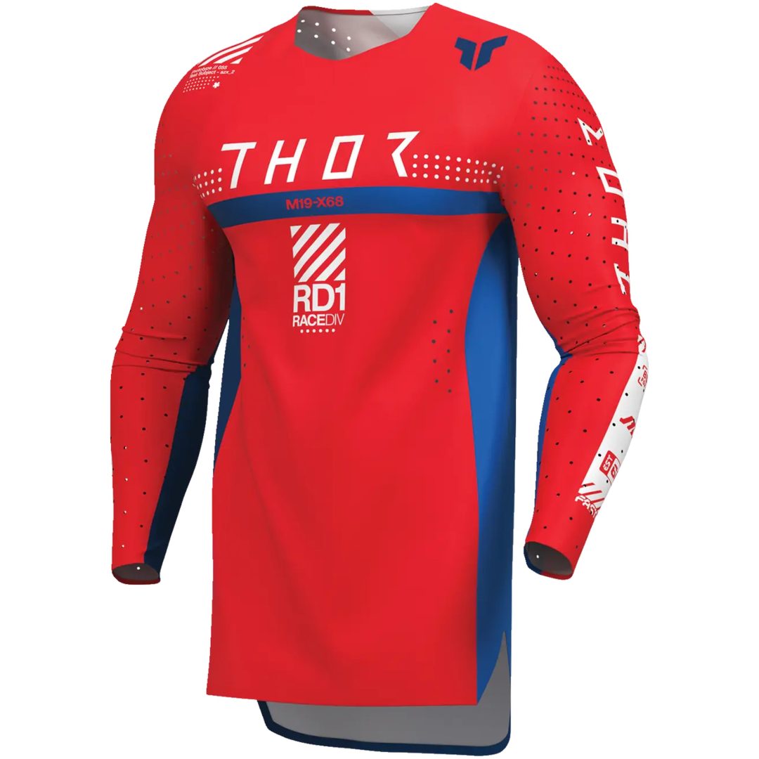 Crosströja Sportmode Synth Röd THOR L – bild 3