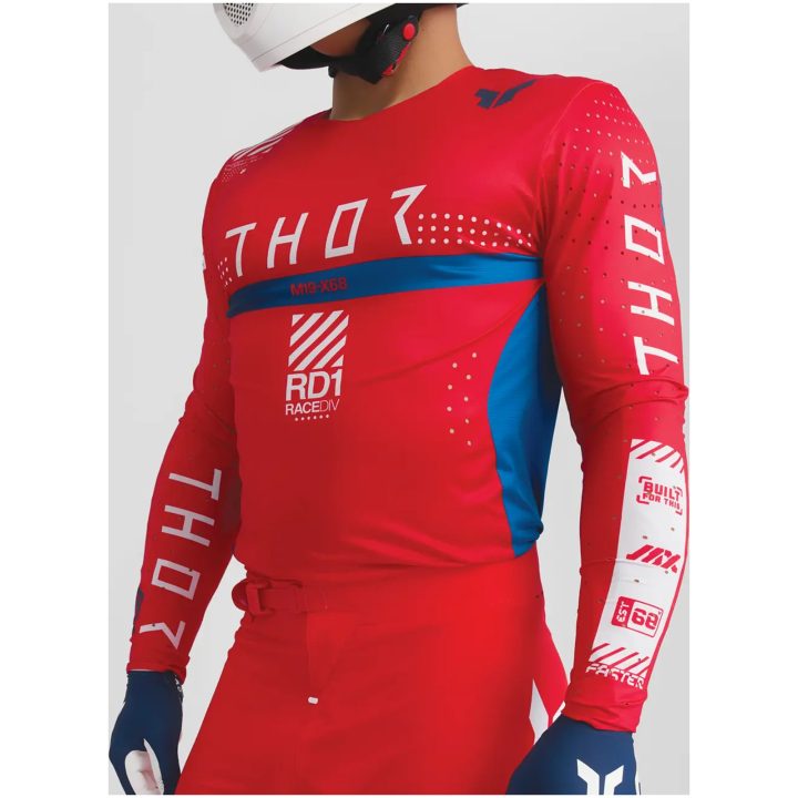 Crosströja Sportmode Synth Röd THOR L – bild 5