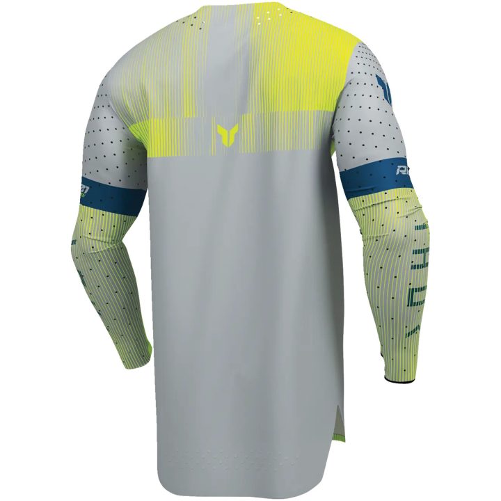 Crosströja Sportmode Vanish Grå Gul THOR s – bild 3