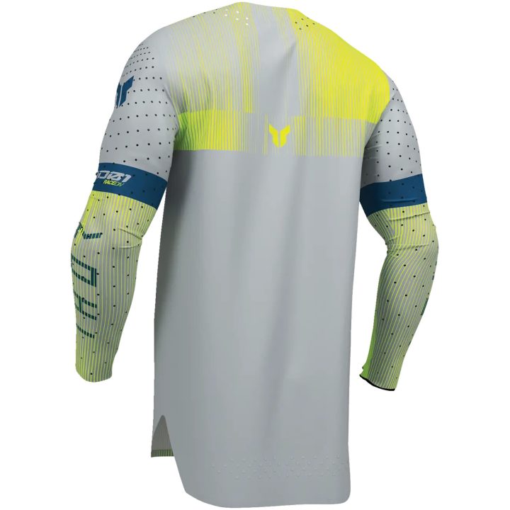 Crosströja Sportmode Vanish Grå Gul THOR s – bild 4