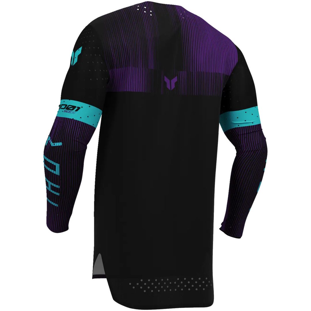 Crosströja Sportmode Vanish Svart Lila THOR s – bild 4