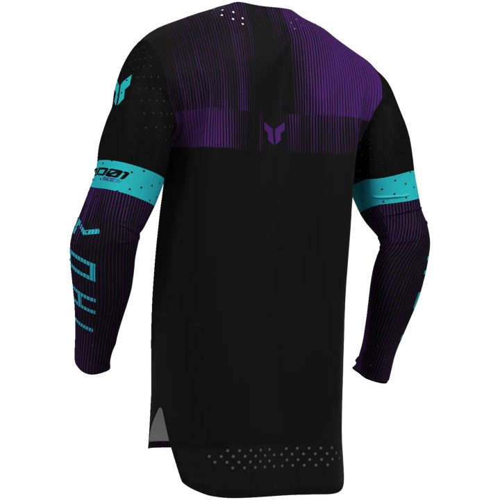 Crosströja Sportmode Vanish Svart Lila THOR s – bild 4