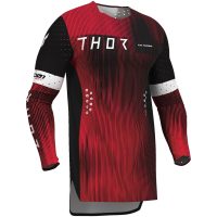 Crosströja Sportmode Vanish Svart Röd THOR