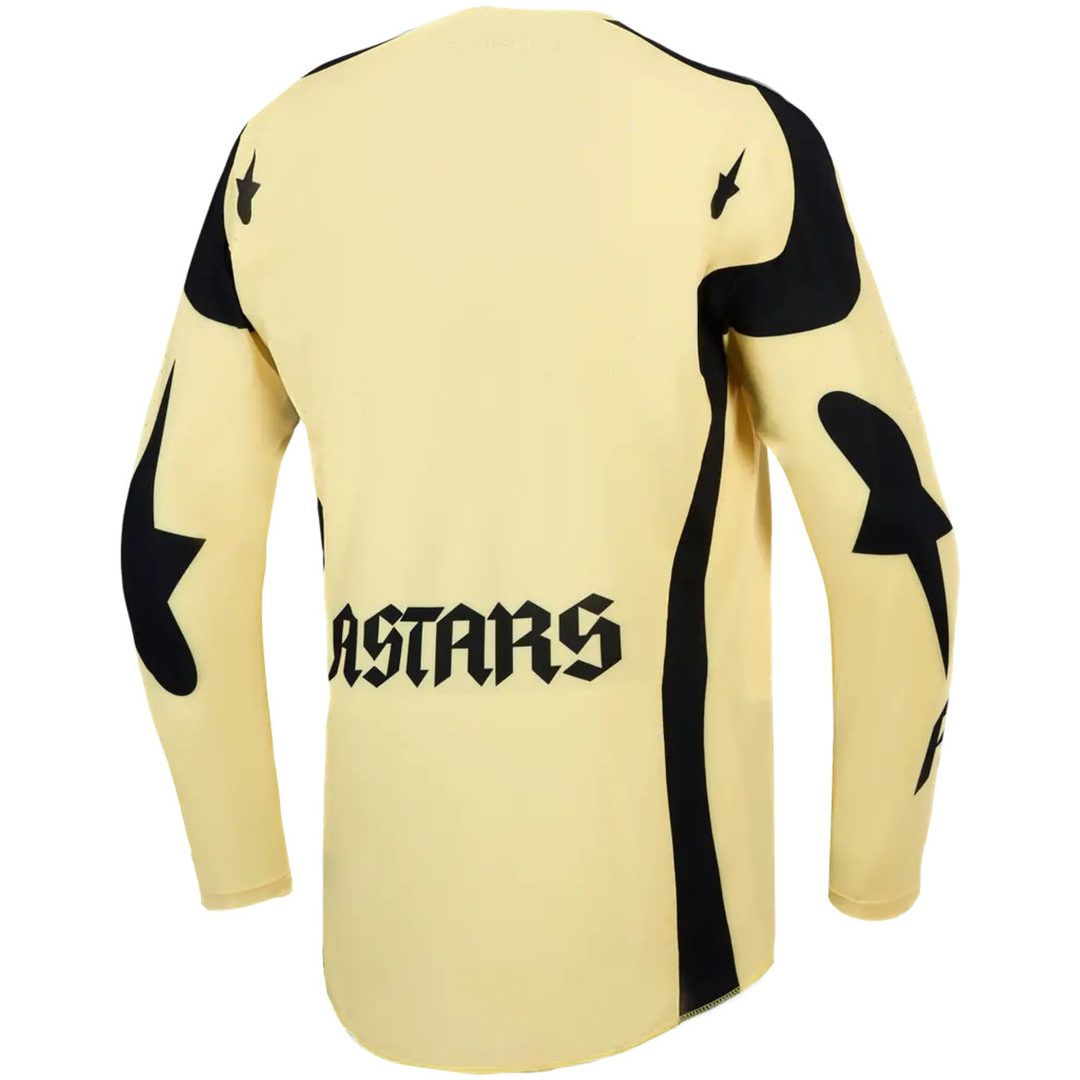 Crosströja Techstar Atrox Svart Gul Alpinestars s – bild 2