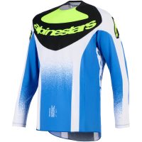 Crosströja Techstar Knif Svart Blå Gul ALPINESTARS(MX)