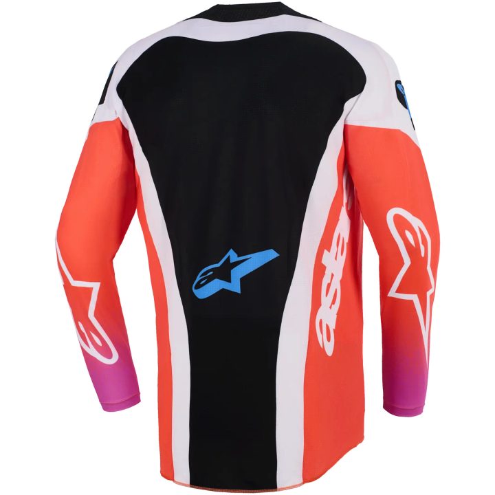 Crosströja Techstar Knif Svart Blå Orange ALPINESTARS(MX) s – bild 2