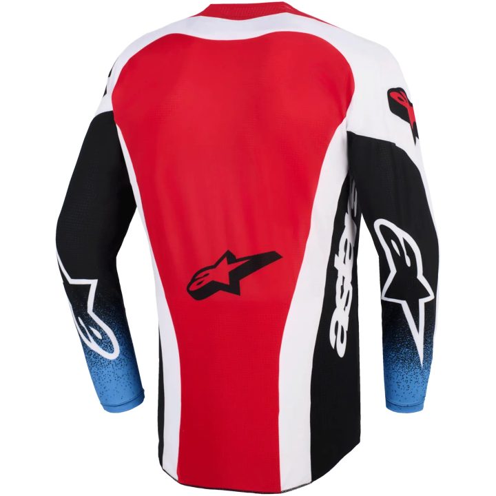 Crosströja Techstar Knif Svart Röd Vit ALPINESTARS(MX) Small – bild 2