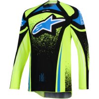 Crosströja Techstar Nomur Grön Rosa Lila ALPINESTARS(MX)
