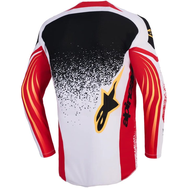 Crosströja Techstar Nomur Svart Grå Röd ALPINESTARS(MX) M – bild 2