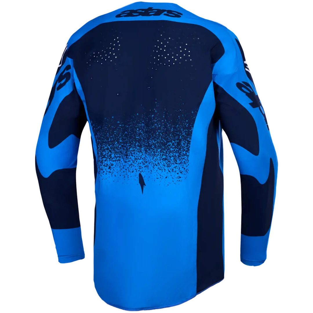 Crosströja Techstar Swan Blå Vit Alpinestars s – bild 2