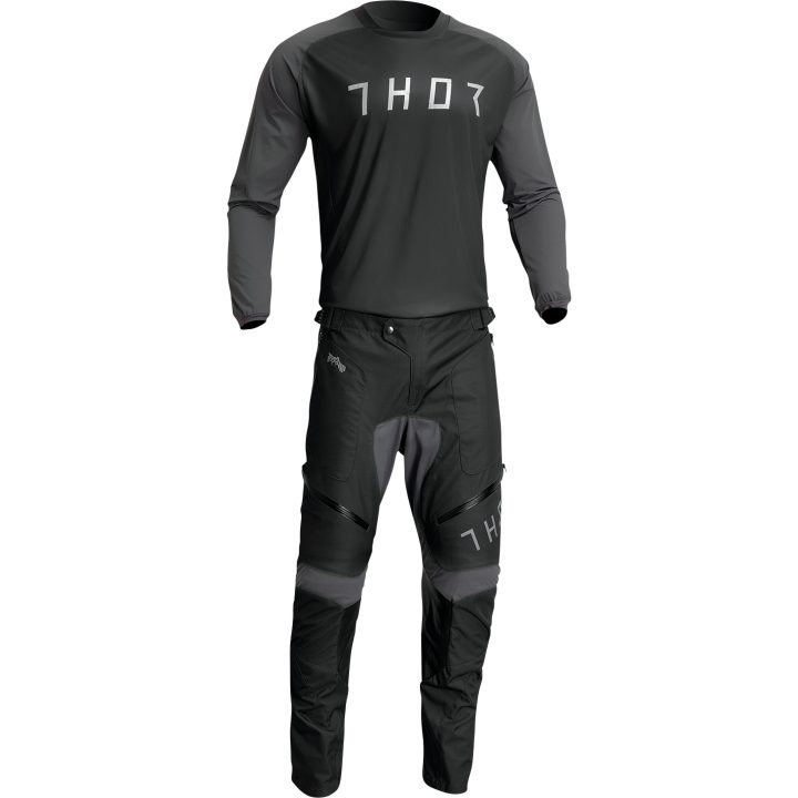 Crosströja Terrain Svart/Grå THOR 3XL – bild 4