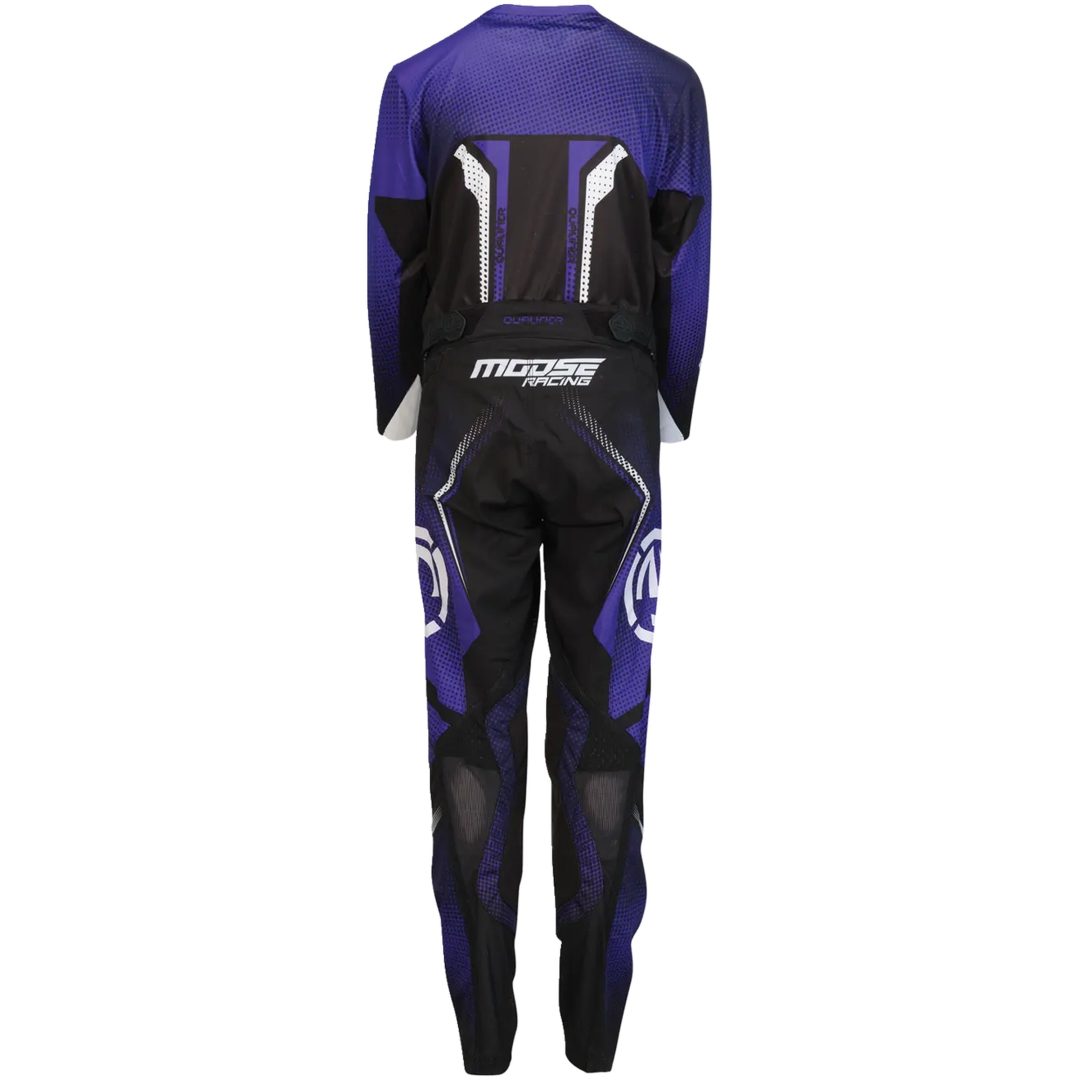 Crosströja Ungdom Qualifier Lila MOOSE OFFROAD SOFT-GOODS Medium – bild 2
