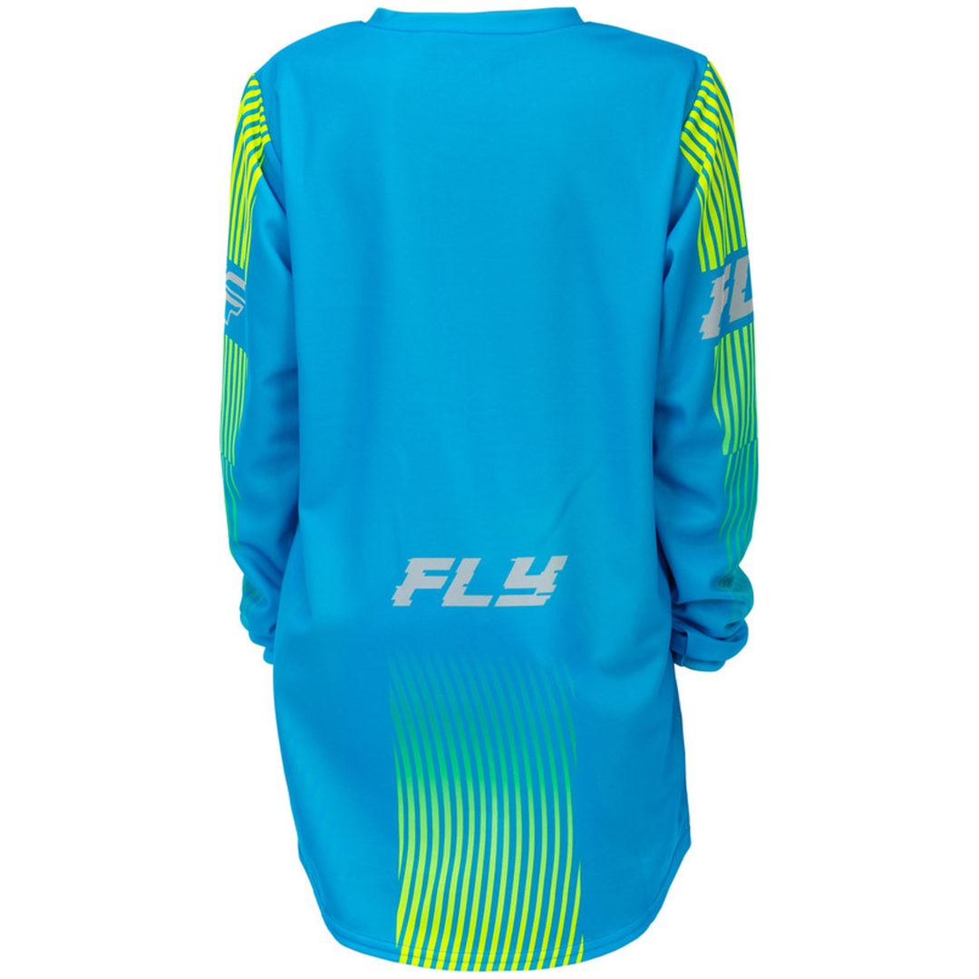 Crosströjor Barn F-16 Blå/Gul FLY RACING yxl – bild 2