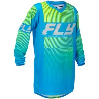 Crosströjor Barn F-16 Blå/Gul FLY RACING