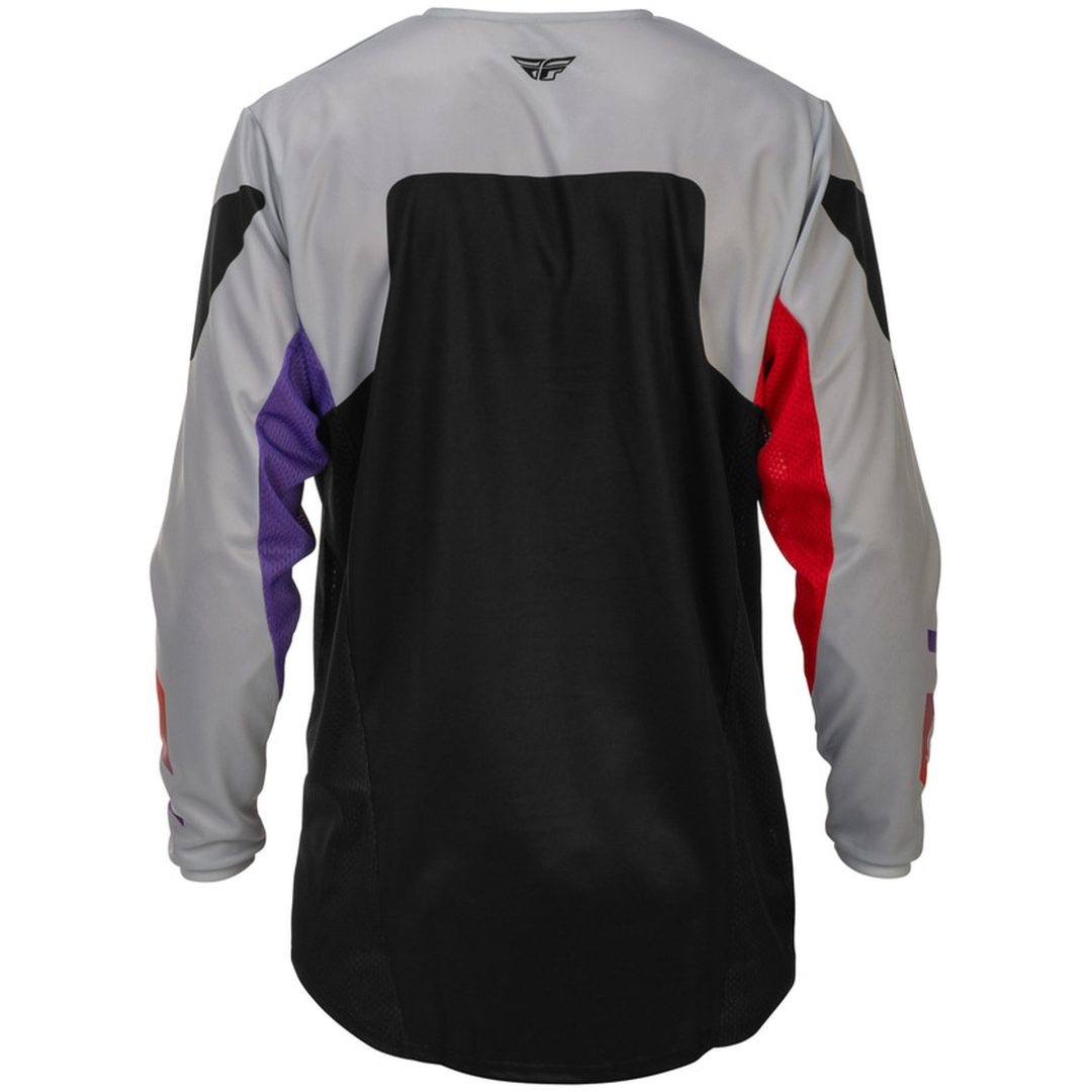Crosströjor Kinetic Grå/Röd/Lila/Svart FLY RACING XXL – bild 2