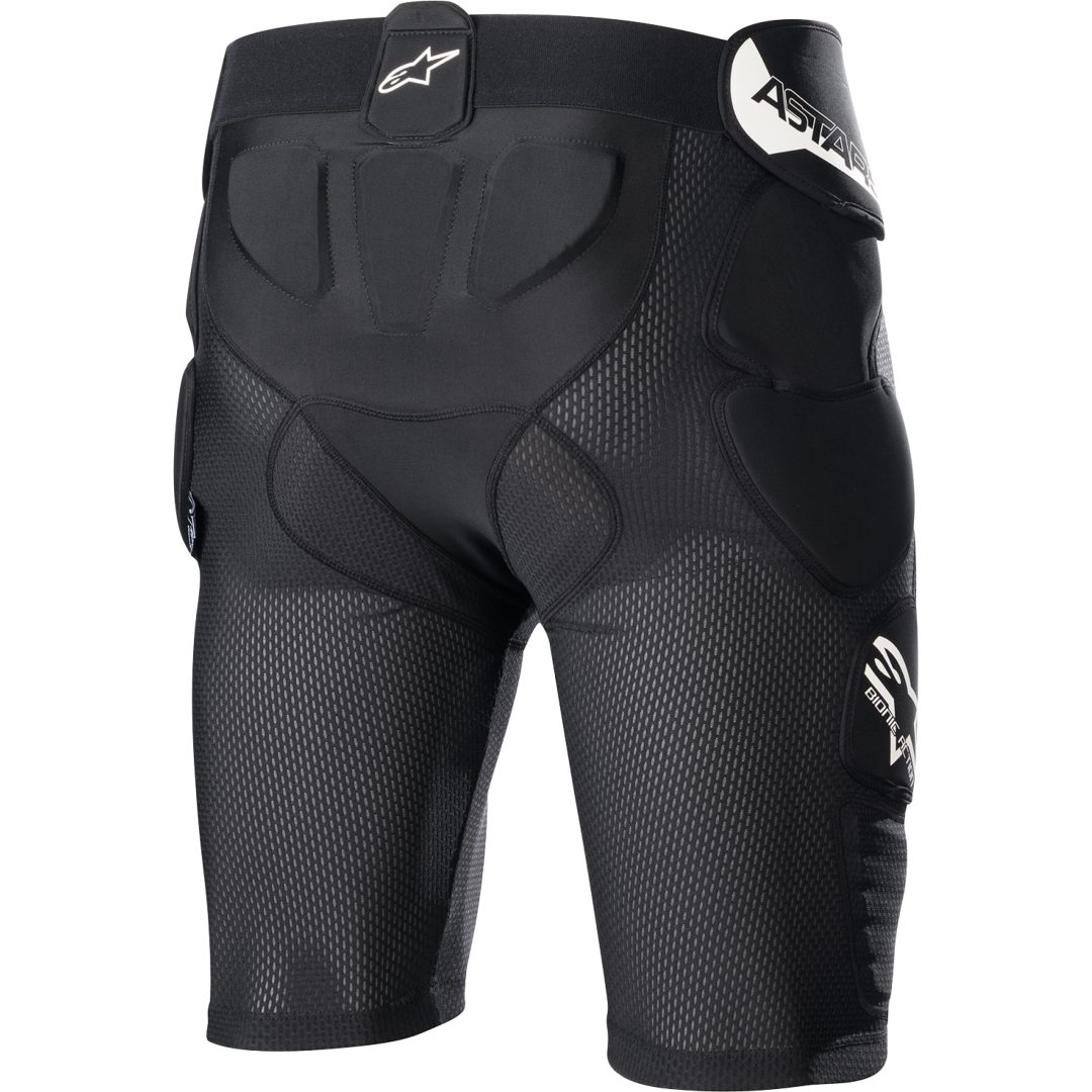 Crossunderställsshorts Textil Bio Action Svart ALPINESTARS Small – bild 3