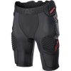 Crossunderställsshorts Textil Bio Pro Svart/Röd ALPINESTARS Large – miniatyr 1