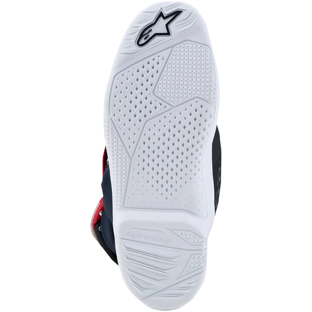 Crostövlar Barn Tech 7S Svart Mörkblå Lila Vit Alpinestars – bild 3