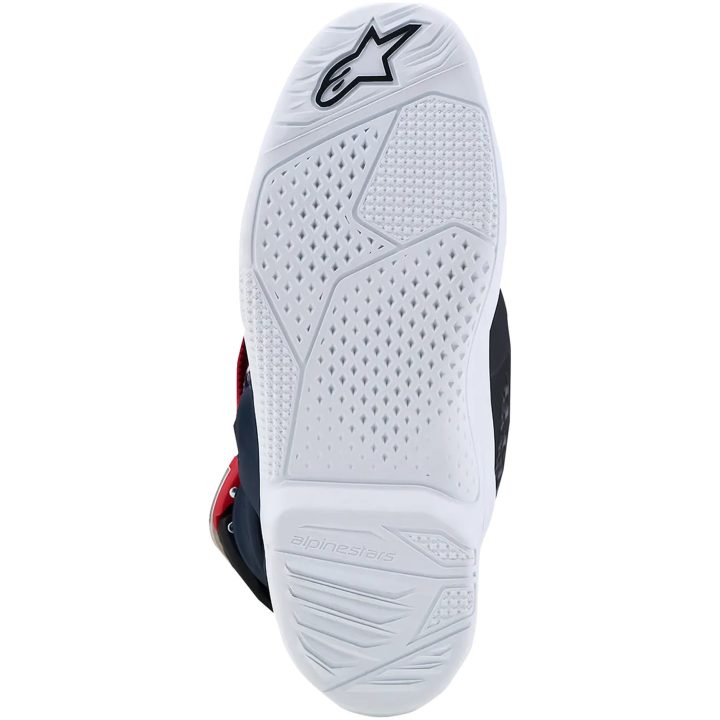 Crostövlar Barn Tech 7S Svart Mörkblå Lila Vit Alpinestars – bild 3
