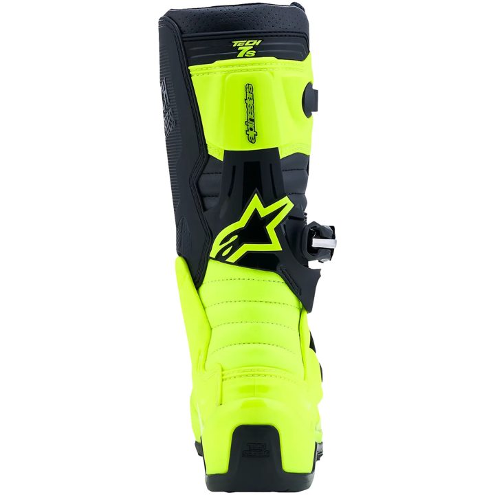 Crostövlar Barn Tech 7S Svart Neongul Alpinestars – bild 2