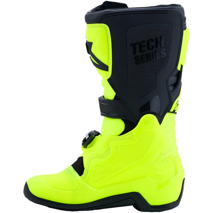 Crostövlar Barn Tech 7S Svart Neongul Alpinestars – bild 6